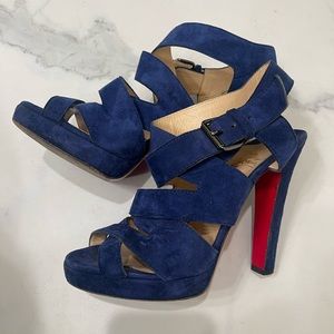 Christian Louboutin Suede Sandals